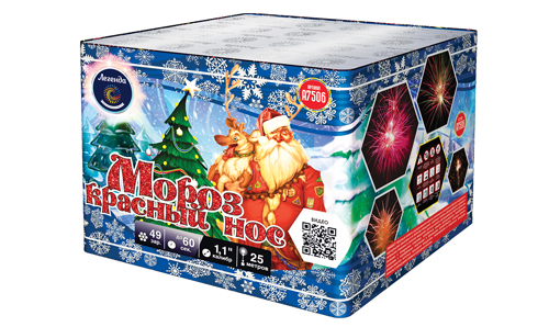  Батарея салютов Мороз Красный Нос  в Лермонтове